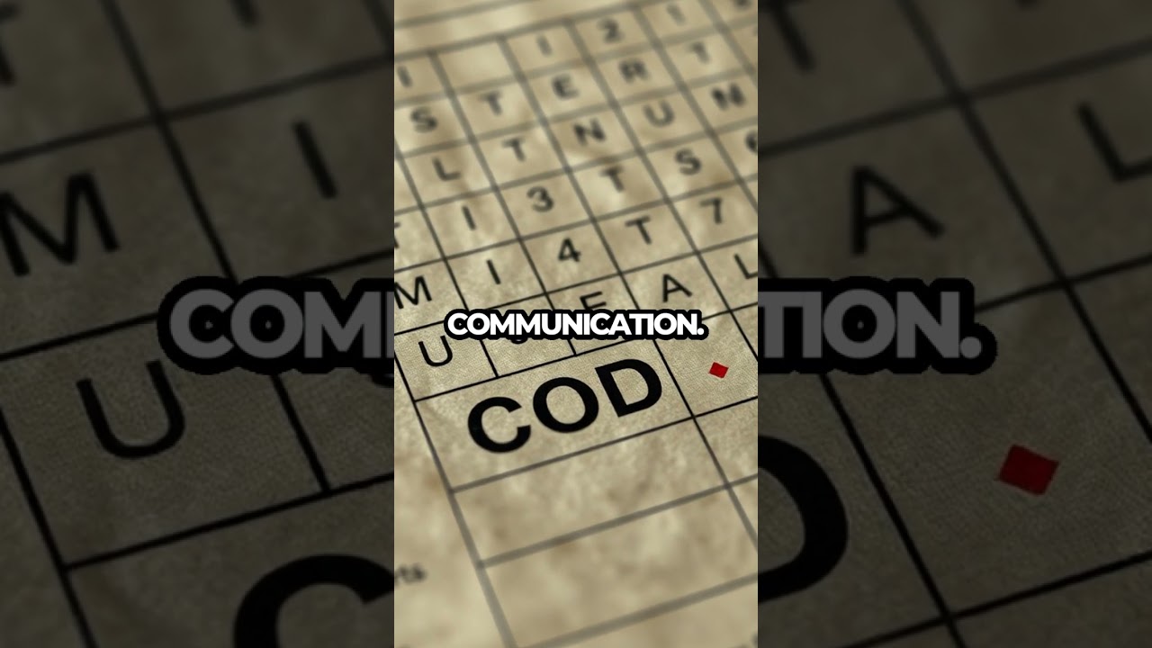 How a Crossword Puzzle Prevented Nuclear War! #Shorts