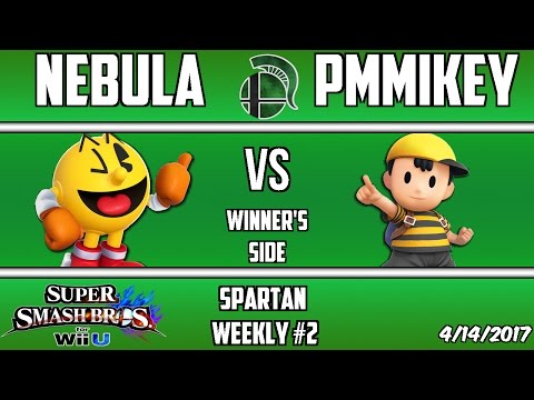 Spartan Weekly #2, (WR3): PMMikey(Ness) vs Nebula(Pac-Man)
