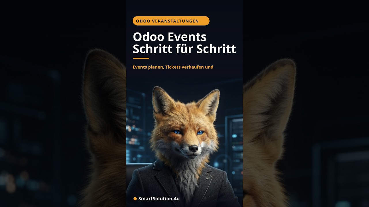 Odoo Events Modul: Veranstaltungen planen und buchen