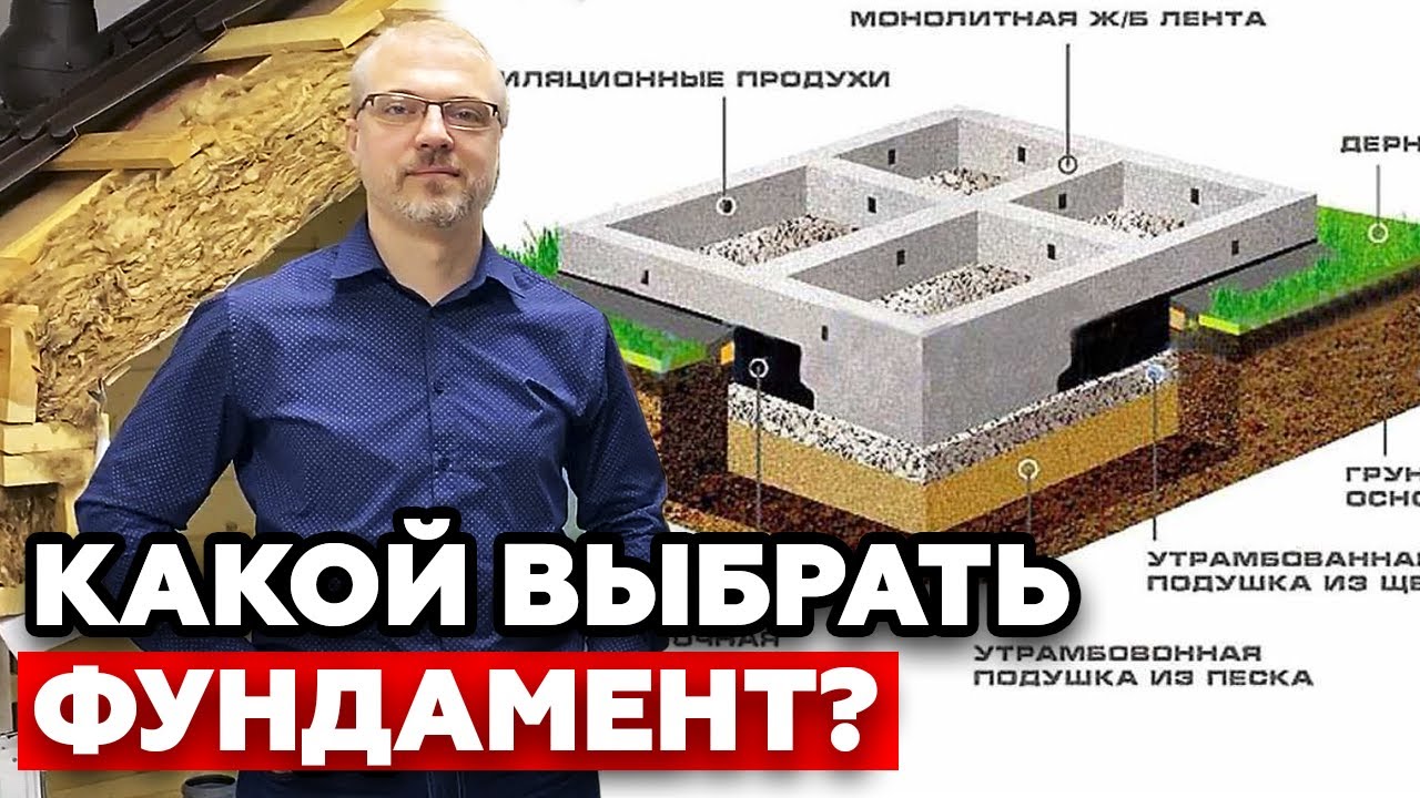 Какой фундамент выбрать?