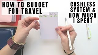 CASHLESS BUDGET SYSTEM | HOW TO TRACK SPENDING | HOW MUCH I SPENT IN NASHVILLE TN ON VACATION