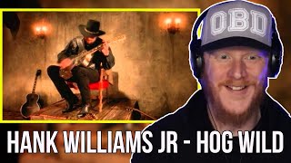 Hank Williams Jr - Hog Wild REACTION | OFFICE BLOKE DAVE