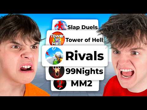 We Played the ULTIMATE Roblox 1v1..