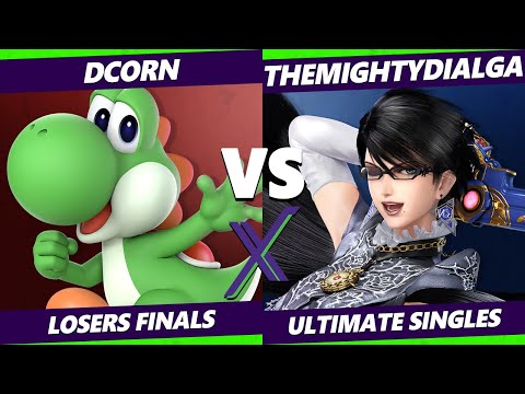 S@X 355 Online Losers Finals - TheMightyDialga (Bayonetta) Vs. DCorn (Yoshi, Pikachu) Smash Ultimate