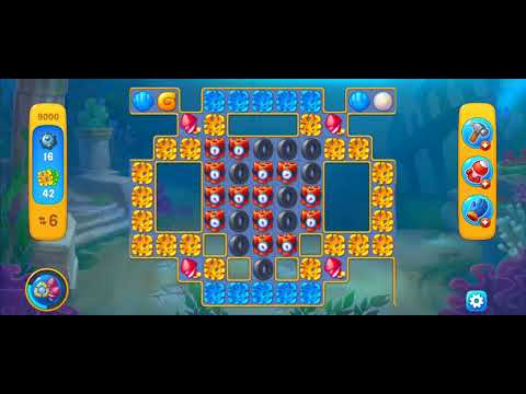 Fishdom level: 9000.