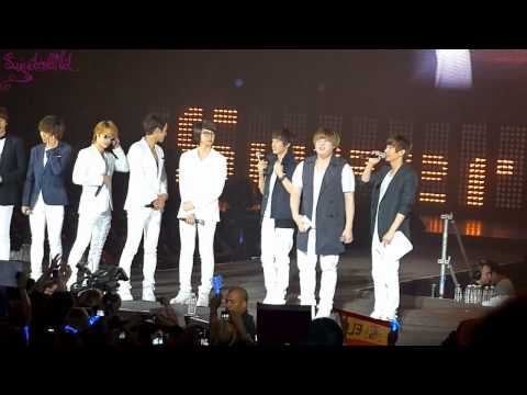 [HQ-720p][Live] 110611 SMtownParis - Super Junior Intro