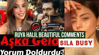 Halil Ibrahim Ceyhan and Ruya Coric Beautiful Comment !Sila Turkoglu Busy
