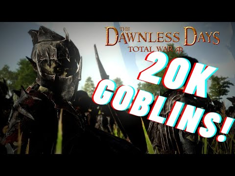 LOTHLORIEN DEFENDS AGAINST 20000 GOBLINS! - Dawnless Days Total War Multiplayer Siege