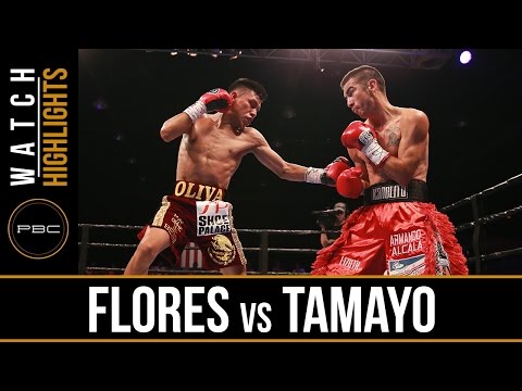 Flores vs Tamayo HIGHLIGHTS: May 27, 2016 - PBC on FS1