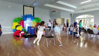 Payaso Pikorete Celebrando el Cumpleaños de Nicolás en Winter Garden Fl El Final De La Sillita