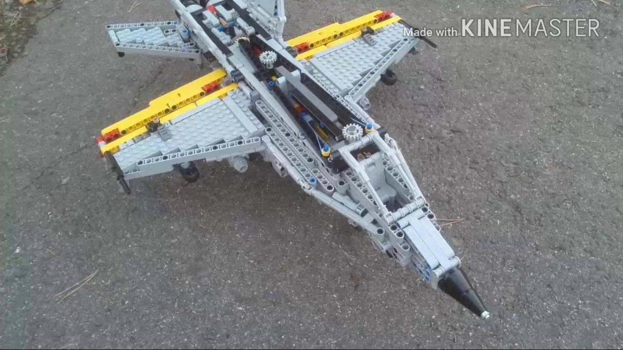 Lego hornet f18 fighter jet