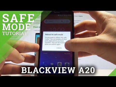 How to Enable Safe Mode on BLACKVIEW A20 - Exit Safe Mode
