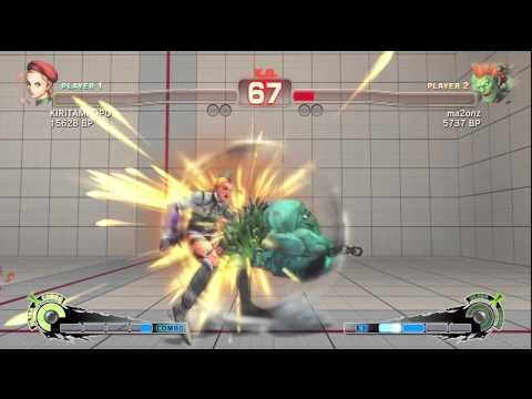 SSF4: KIRITAMPOPO (Cammy) VS ma2onz (Blanka)