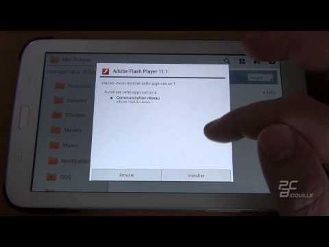 comment installer flash player sur tablette android