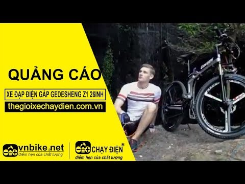 Quảng cáo xe đạp điện gấp Gedesheng Z1 26inh