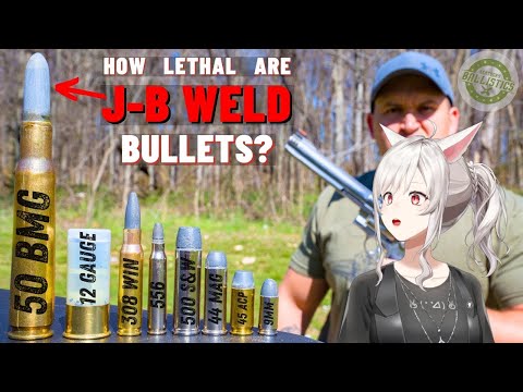 How Lethal Are J-B WELD Bullets ??? || Kentucky Ballistics react