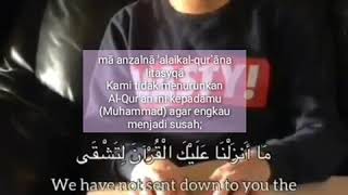 Download lagu Surat ke 20 Taha ayat 1-10 dengan arab latin dan terjemahan indonesia mp3