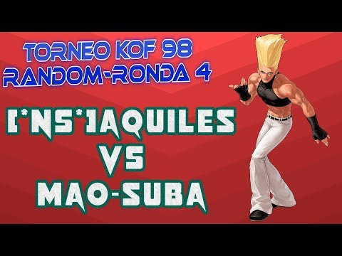 TORNEO KOF 98 RANDOM [*NS*]aquiles VS mao-suba FIGHTCADE ARCADE EN LINEA