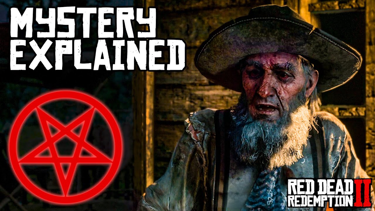 Butcher's Creek Pentagram glowing under cabin