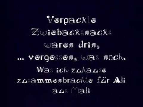 2008 - Für Ali aus Mali, den Trommellehrer, und NN
