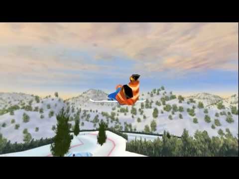 Wideo Crazy Snowboard