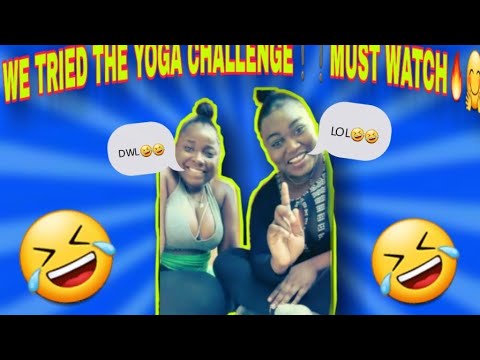 WE TRIED THE YOGA CHALLENGE!!!!!!!!!!! MUST WATCH.