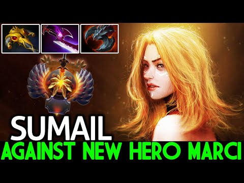 SUMAIL [Lina] King Back to Mid Against New Hero Marci Dota 2