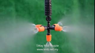 5 Way Mist Nozzle