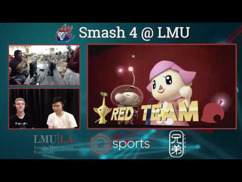 Smash 4 @ LMU 2 - Aarvark and Ikez Vs. LinkedKnight and Jin~Tek Doubles Grand Finals