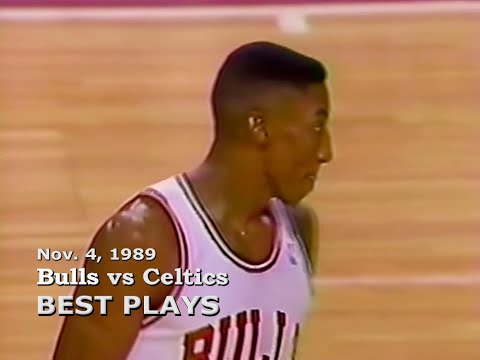 November 4, 1989 Bulls vs Celtics highlights