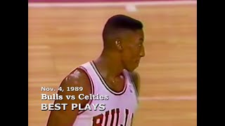 November 4, 1989 Bulls vs Celtics highlights