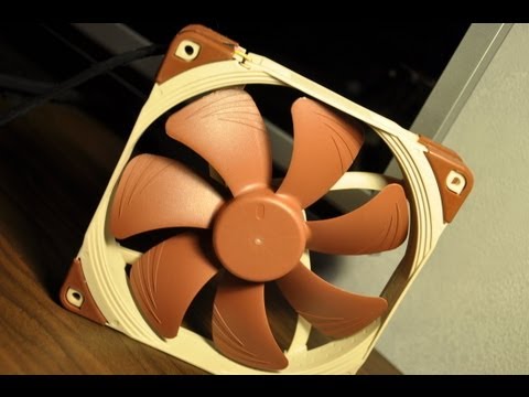 Noctua NF-A14 PWM 140mm fan Video Review -Hal Thompson
