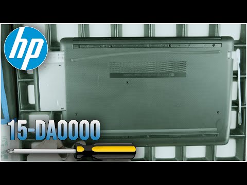 HP 15-da0000 von Innen - RAM, SSD, Akku, Lüfter wechseln