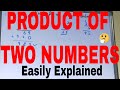 Product Of Two Numbers How To Find The Product Of Two Numbers Find The Product Of Two Numbers