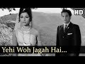 Yehi Woh Jagah Hai Yeh Raat Phir Na Aayegi 1966 Sharmila Tagore Biswajeet Purane Gane