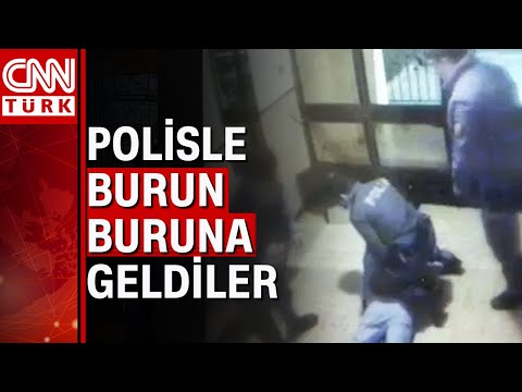 16 evi soyan hırsızlar, binadan çıkarken polise böyle yakalandılar