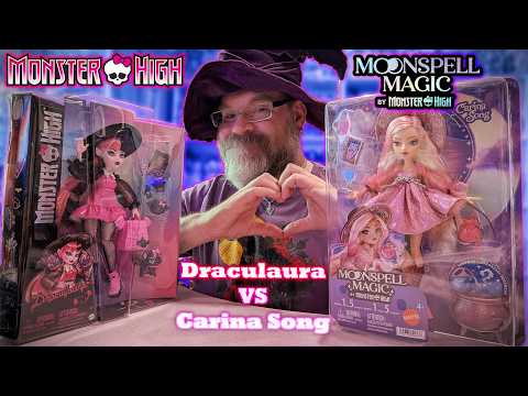 Кукла Monster High Moonspell Magic Carina Song Карина Сонг розовая Ведьма любви в розовом платье Монстер Хай Лунная Магия JNM26 - фото 2 - id-p3152865577