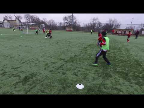 MŁKS Łomża - ATP WARSZAWA skrót z meczu sparingowego 11/11/2016 rocznik 2007