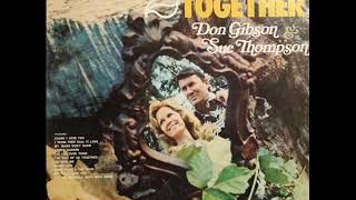Sue Thompson &amp; Don Gibson - My Tears Don&#39;t Show (1973)