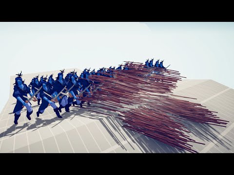 40X Pirate Queen vs Every Unit - Totally Accurate Battle Simulator TABS