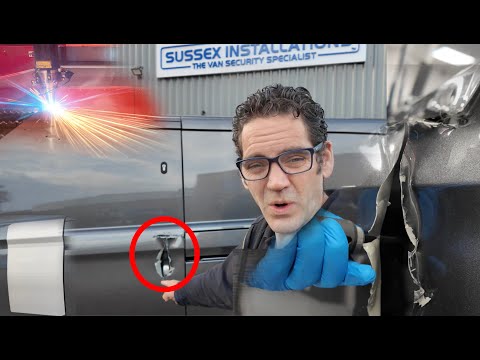 Owner saves 5£K on repair of Massive Damage caused by thieves on the Brand New Shape Ford Custom van