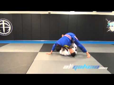 Andre Galvao Guard Bottom Reverse De La Riva Rollover Sweep