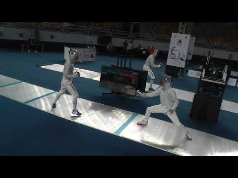 2021 228 Cadets T32 14 M S Individual Cairo EGY WCH RED YADAHALVIS  BLR  vs LEE  KOR