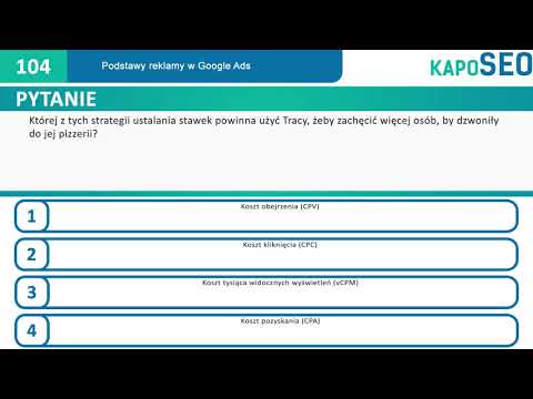 Której z tych strategii ustalania stawek powinna użyć Tracy, żeby zachęcić więcej osób, by dzwoniły