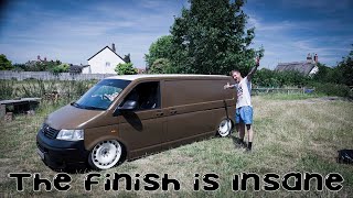 Paint your van for less than £200 || DIY spray colour and clear coat || VW Transporter project ep2