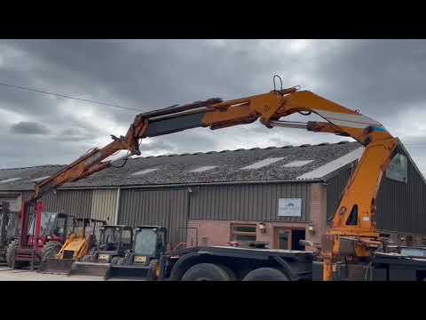 MERCEDES 2635 V8 6 WHEEL DRIVE TRACTOR UNIT C/W EFFER 31N REMOTE CONTROL CRANE FOR SALE