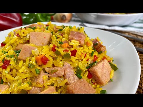 ARROZ CON CHULETA DE SAJONIA O CHULETA AHUMADA I Cena en 30 Minutos!!