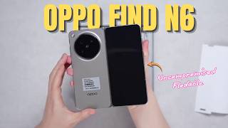 OPPO Find N6 Unboxing & First Look | Invisible Crease & Hasselblad Camera! | Price in UK