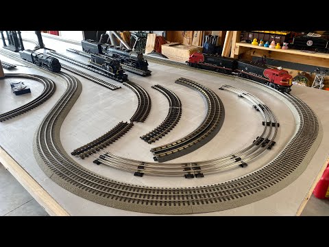 Layout Episode #3 Choosing O Scale Track and Power.  It all works right?  Not Exactly!