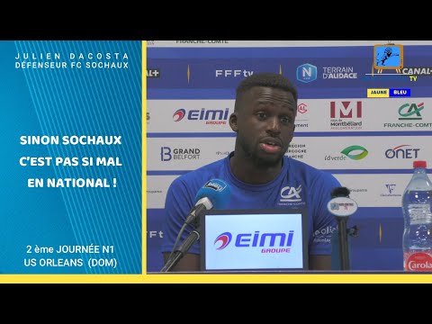 JAUNE ET BLEU À LA VEILLE DE FC SOCHAUX / US ORLEANS J2